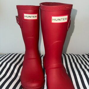 RED Women's Original Short Rain Boots Size 5